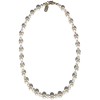 Collier Perle Blanche de Cristal Nacré The First