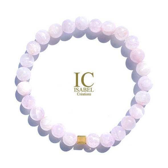 Bracelet Kunzite 6 mm