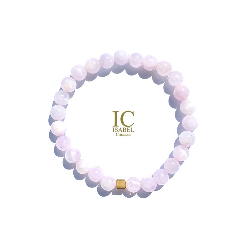 Bracelet Kunzite 6 mm