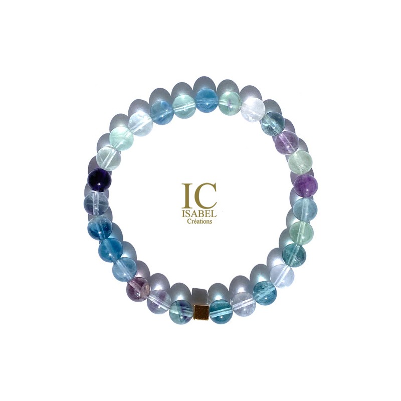 Bracelet Fluorite 6 mm