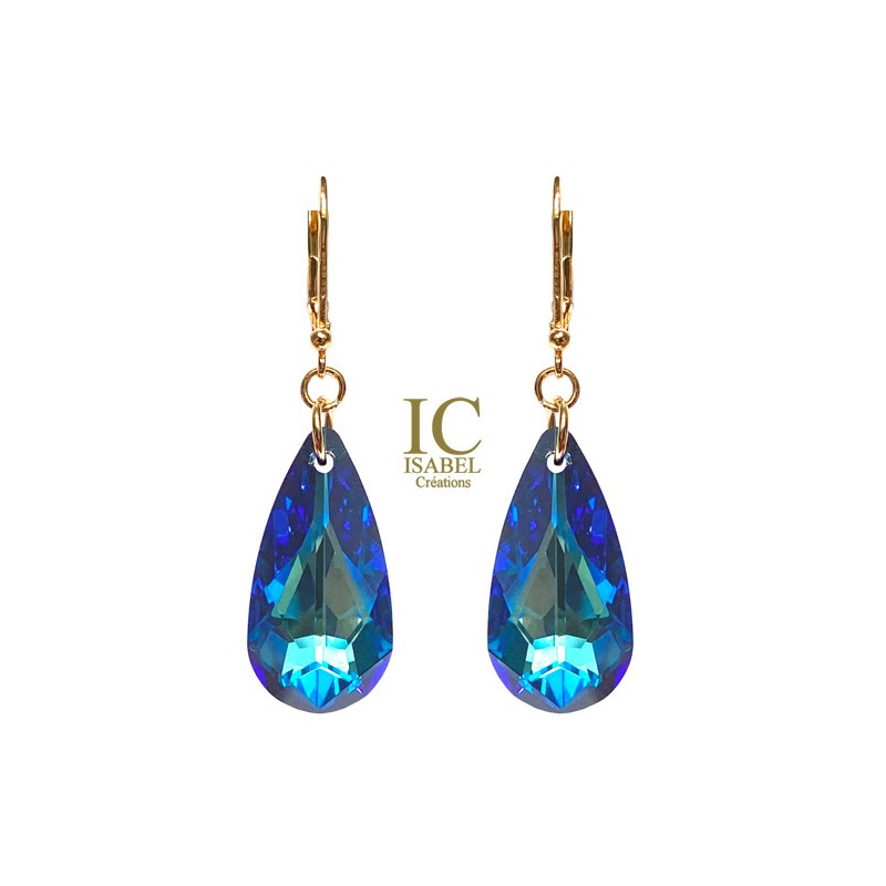 Ocean Blue Drop Earring