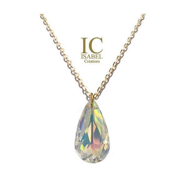 Collier Goutte Cristal