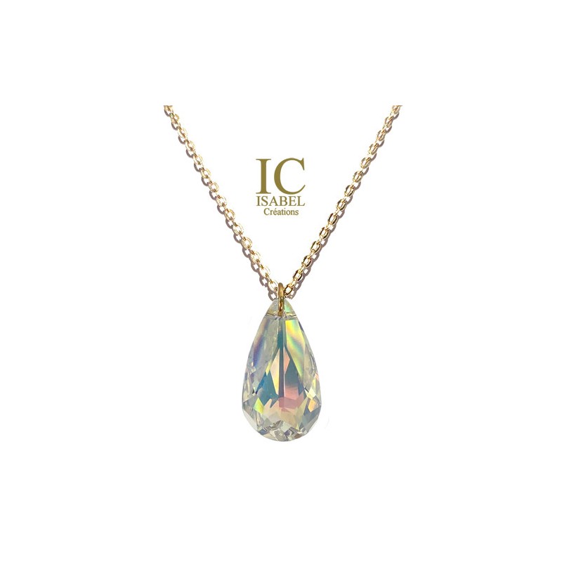 Collier Goutte Cristal