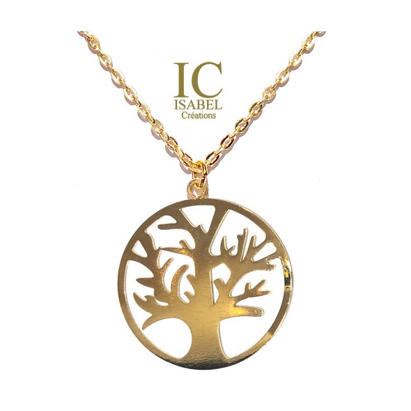 Collier Arbre de Vie fin PO