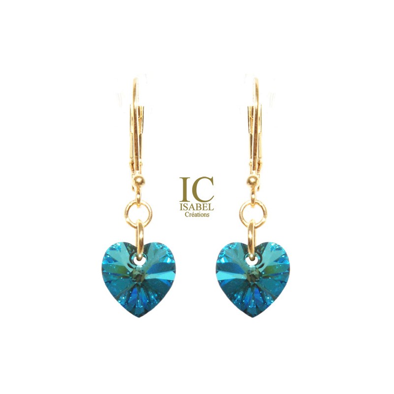 Ocean Blue Drop Earring