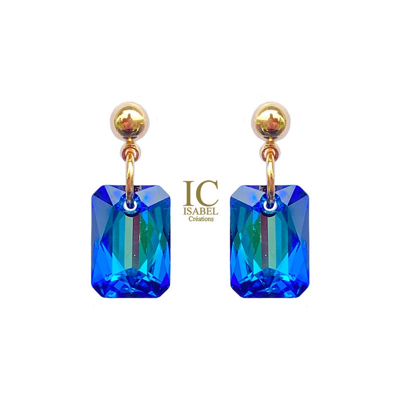 Ocean Blue Drop Earring