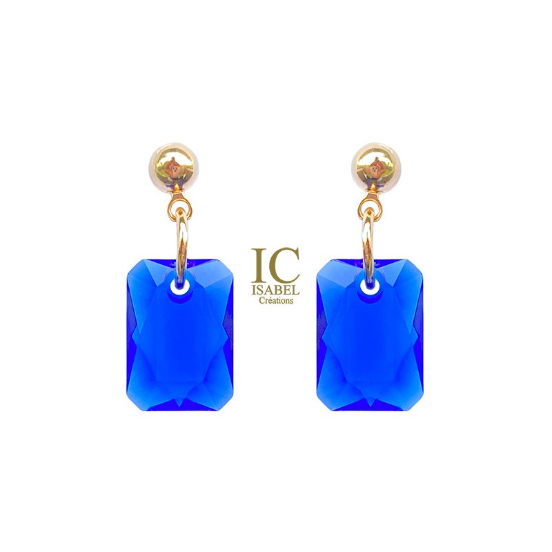 Ocean Blue Drop Earring