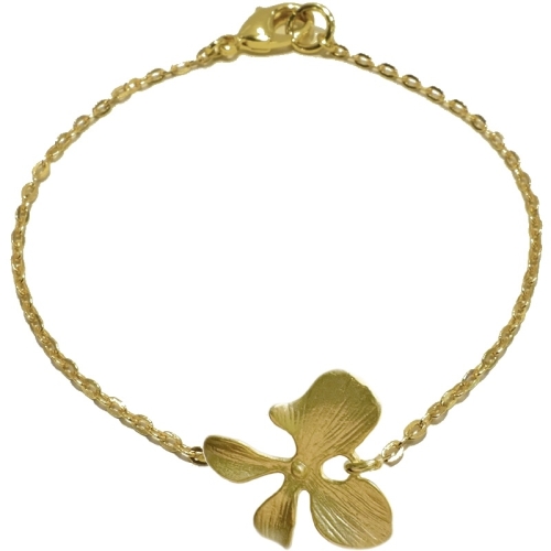 Bracelet Orchidée Satinée