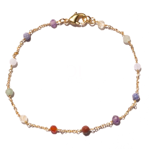 Bracelet Energétique 7 Chakras Fin