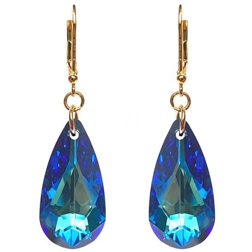 Ocean Blue Drop Earring