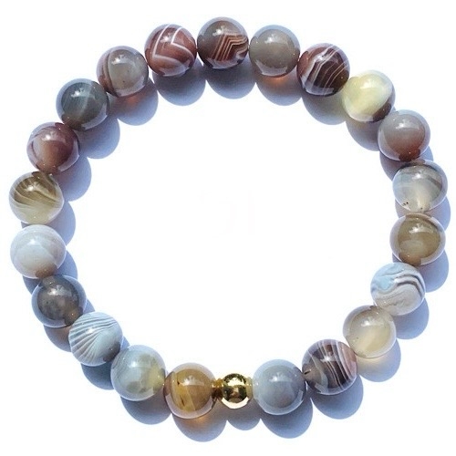 Bracelet Agate Botswana