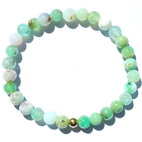 Bracelet Chrysoprase moyen