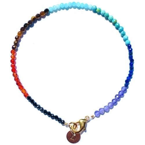 Bracelet 7 chakras pierres très fines