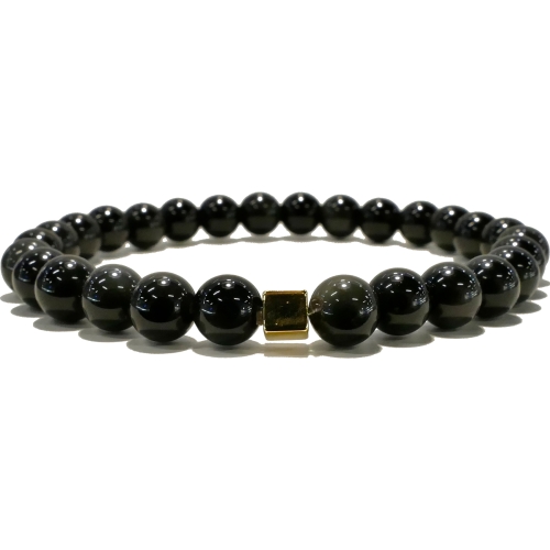 Bracelet Obsidienne Oeil Céleste moyen