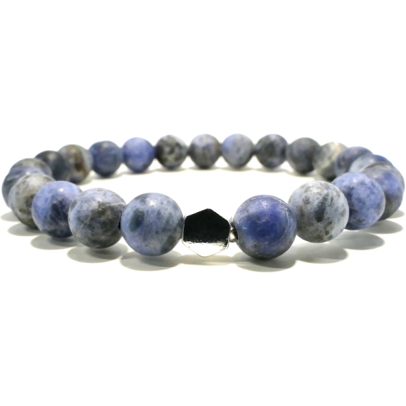 Bracelet Sodalite Mat Homme