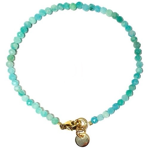 Bracelet Amazonite pierres fines