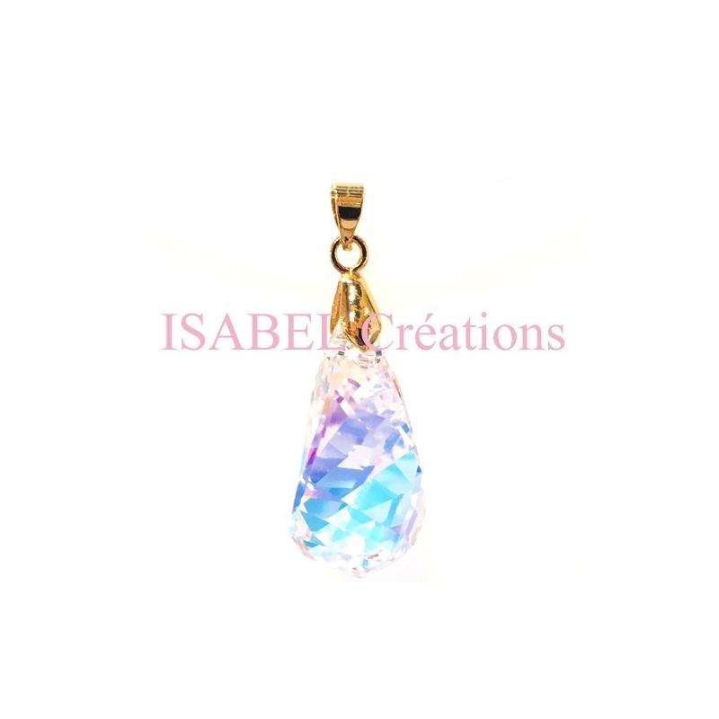 Blue Ocean Heart Pendant SM