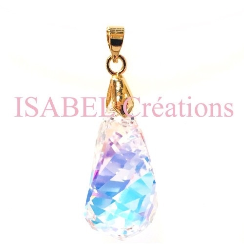 Blue Ocean Heart Pendant SM