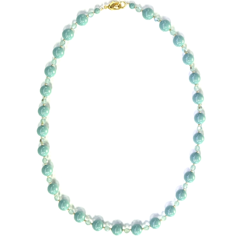 Collier Perle Opale Jade