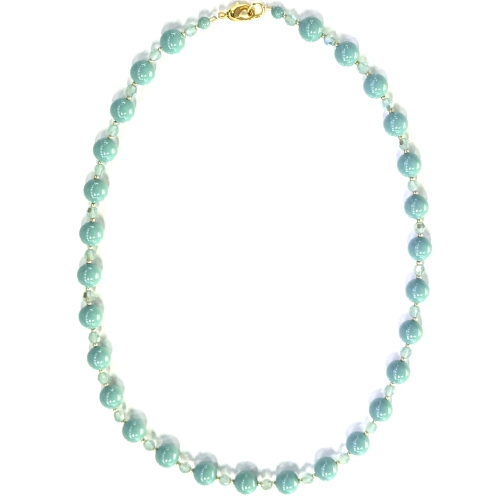 Collier Perle Opale Jade