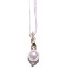 Crystal Pink Pearl Pendant